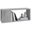 Vidaxl Szafka Pod Telewizor, Szarość Betonu, 80X24X32 Cm