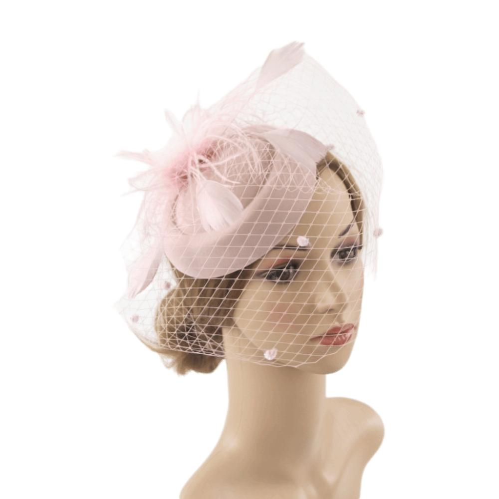 Fishnet Veil Felt Fascinator Hat Elegant Pillbox Hats New Wedding Veil Hat  Wedding Party