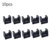 10x Wiper Hood Trim Deflector Panel Reset Clip For Nissan For Xtrail For Tiida 66820-4BA5A Plastic Auto Accessories Tools