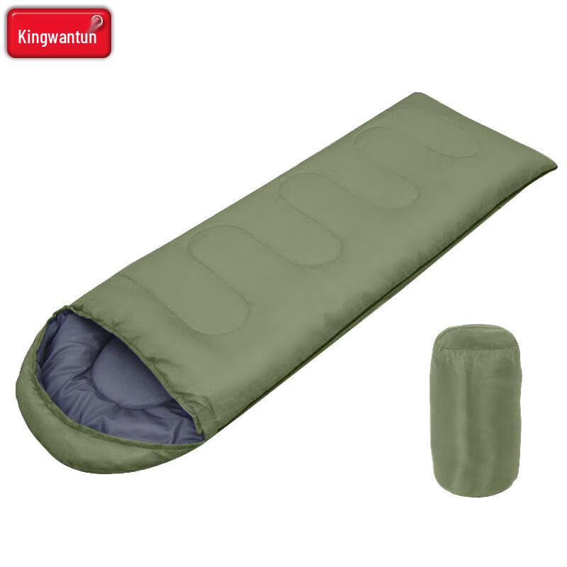 Jingwangrun Outdoor Portable Hooded Envelope Sleeping Bag