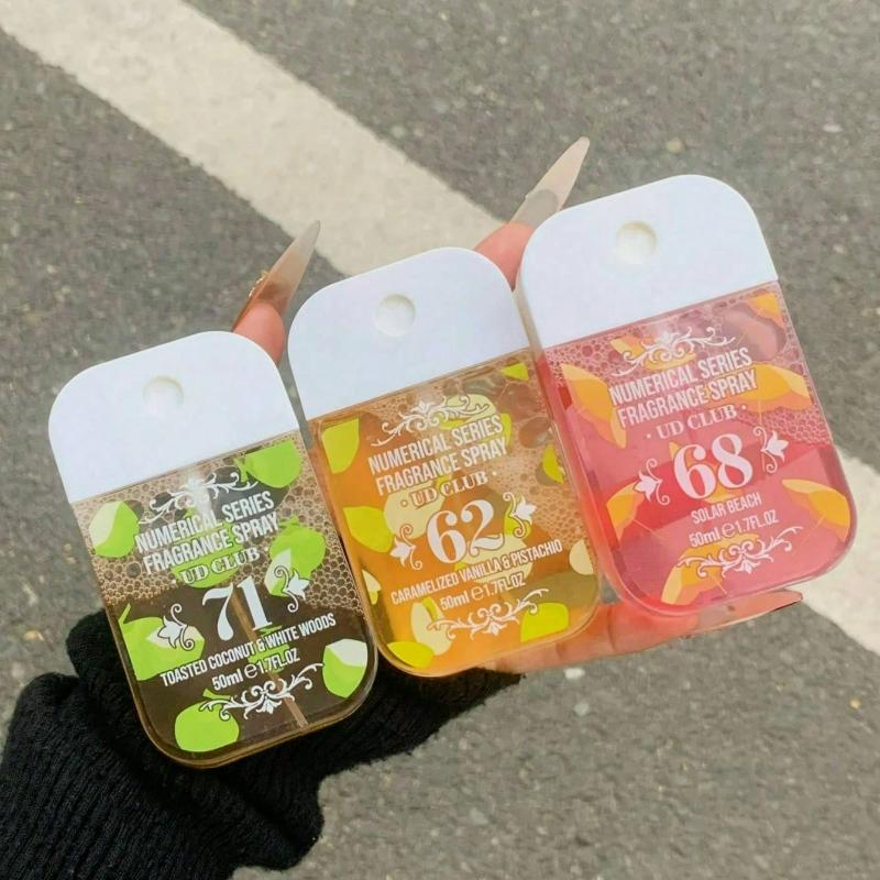 1 Bottle 50ml Brazilian Fragrance Mist, 5 Scents Available, Air Freshening Long-Lasting Natural Fresh Charm, Suitable For Dates