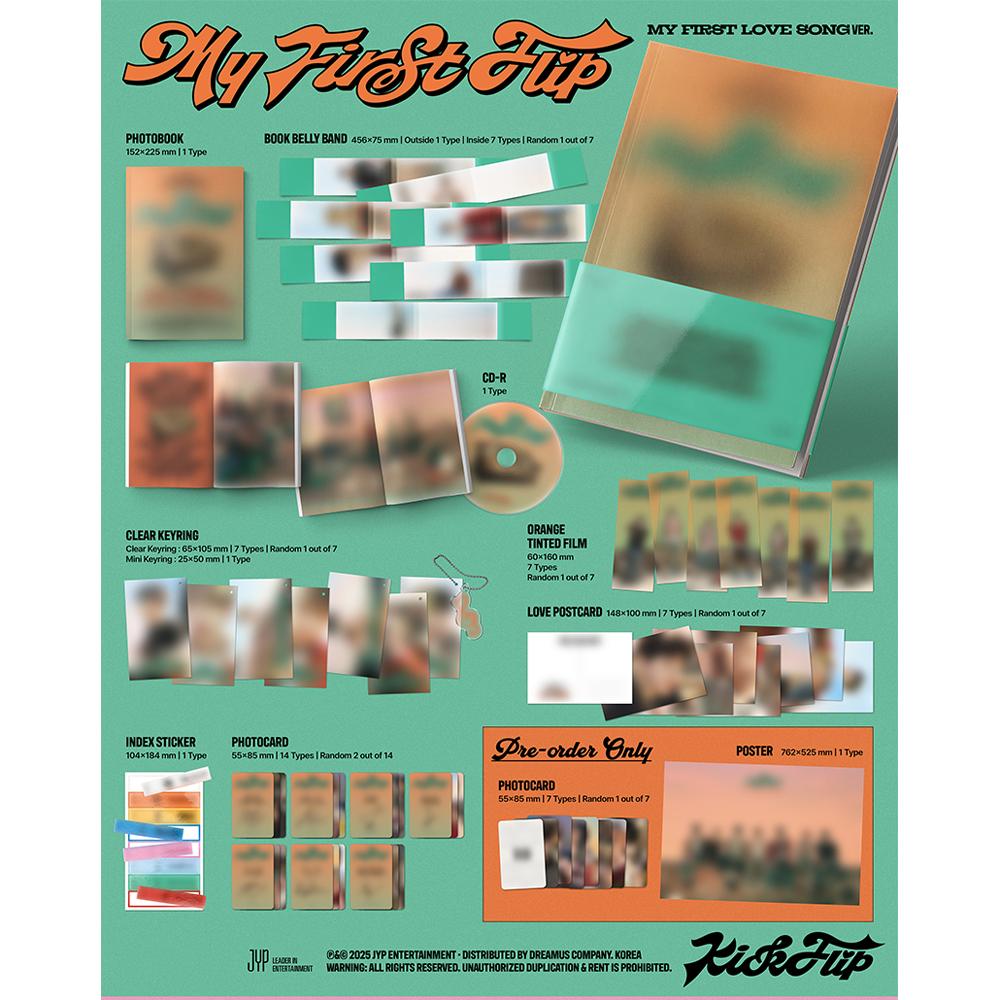 [Pre-order] KickFlip - My First Flip (Standard ver.)