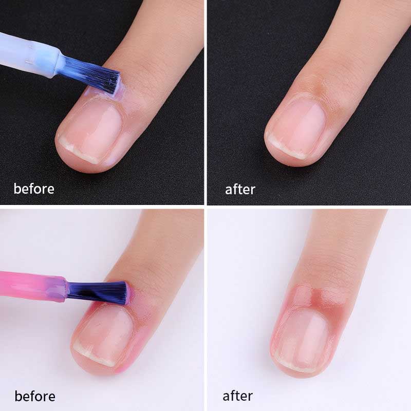 8 ml abziehbares Nagel-Latex-Flüssigkeitsband, natürlich trockenes, geruchloses Nagelpflege-Werkzeug