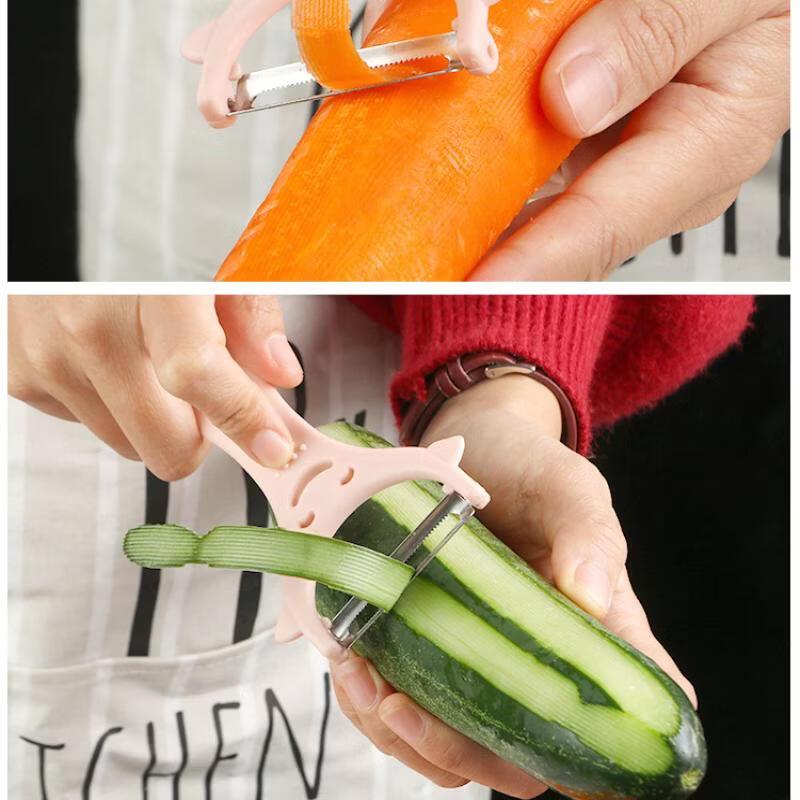 ZISIZ Stainless Steel Fruit Peeler Set