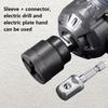 Adaptador de Gato de Tijera Universal para Coche Estabilizador de RV Adaptador para Taladro Herramienta de Desmontaje de Coche Varilla de Rótula de Acero Herramienta de Llave de Impacto