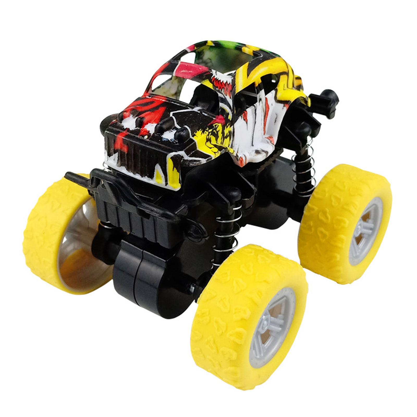 

Игрушка внедорожник, можно толкать и ходить, трюковая машина с вращением на 360°, подходит в качестве подарка для мальчиков и девочек старше 2 лет One Size