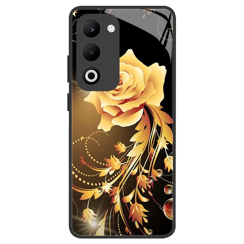 For OPPO A5 A5M Case Luxury Tempered Glass Phone Case For Oppo A5i Pro Shockproof Hard PC Back Cover Camera Protection Fundas