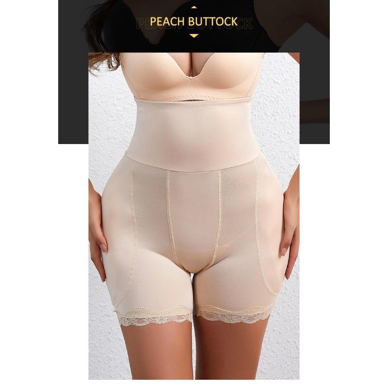Calça Modeladora com Bojo Falso para Bumbum, Quadril e Barriga Calça Levanta Bumbum Pêssego Calça Modeladora Feminina para Bumbum e Quadril Tamanho Plus
