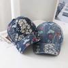 Cotton Baseball Cap Adjustable Dad Hat Trendy Denim Baseball Hats Outdoor Sports