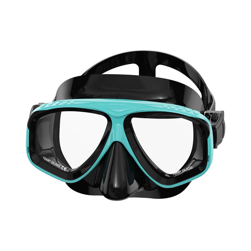 Anti-Fog Tempered Glass Diving Mask with Myopia Lenses