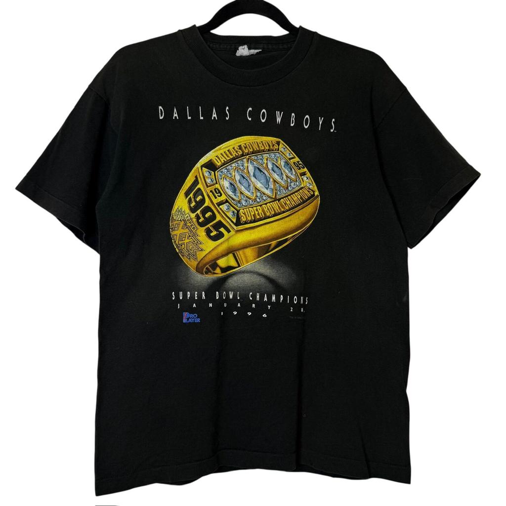 1996 Dallas Cowboys Super Bowl Champions Ring T Shirt (B2114)