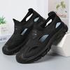 Men'S Casual Street Sandals Solid Color Round Toe Sandals Non-slip Design for Hiking, Outdoor Activities and Daily Wear