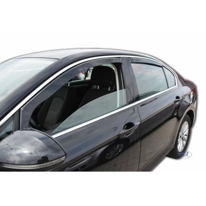 J&;J AUTOMOTIVE | Heko Air Deflectors Wind Deflectors For Volkswagen Passat B8 from 2014