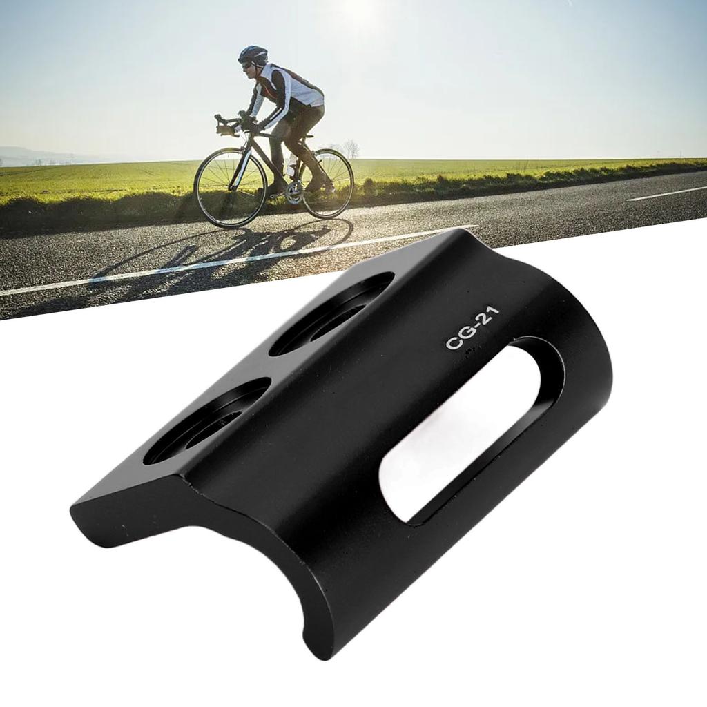 Bike Front Derailleur Hanger Aluminum Alloy Derailleur Mount Adapter Sturdy Stable Frame Gear Hook for Biking Accessories