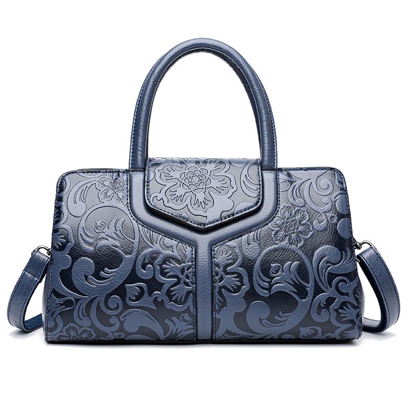 Handbags Embossing Shoulder Crossbody Bag Ladies Large Capacity Shopping Tote