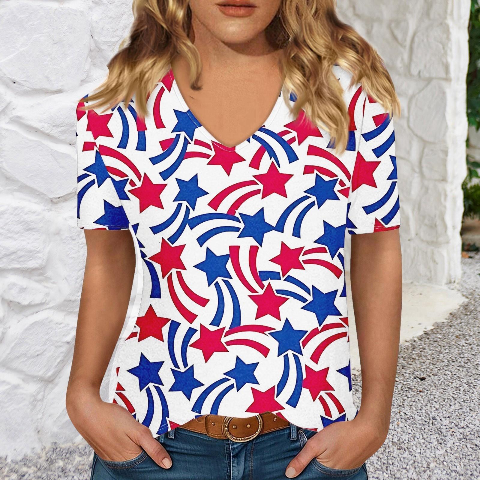 

Футболки с коротким рукавом и V-образным вырезом, футболки для женщин, модные топы, модный легкий мягкий повседневный летний топ XL белый