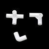 5 Stück Innendurchmesser 12mm Gerader Winkel 4-Wege T-Stück 60 90 120 135 Grad PVC Verbinder DIY Kleiderschrank Zelt Fitting Adapter