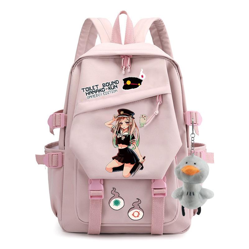 Independent Station Nylon Girl School Bag Suitable for Teen Students Cute Bound Teen Flower Zijun, Backpack