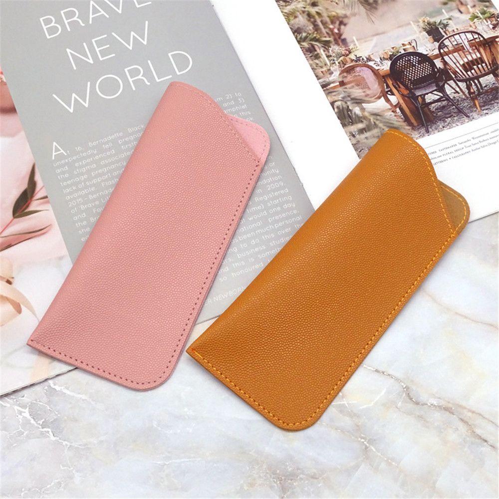 Protector Containers Glasses Storage Box Sunglasses Case Glasses Bags PU Leather Spectacle Case