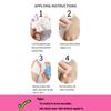 Christmas Face Tattoo Stickers Bells Bow Hearts Stars Ribbons Freckles Temporary Tattoo Stickers for Festival Party
