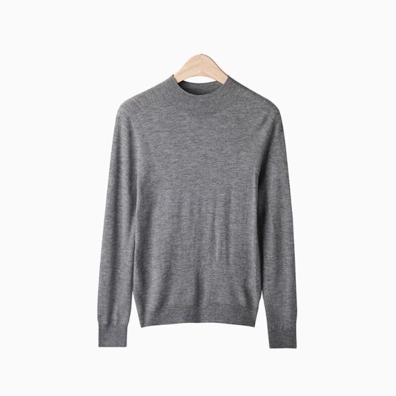 Firstview Women's High-Neck Wool Sweater FV24D1203