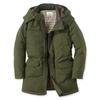 UNITED Down Coat with 700 Fill and Warm for Winter Men's 10-Pocket Power, Water-Repellent, (JP, Alphabet, M, Khaki)