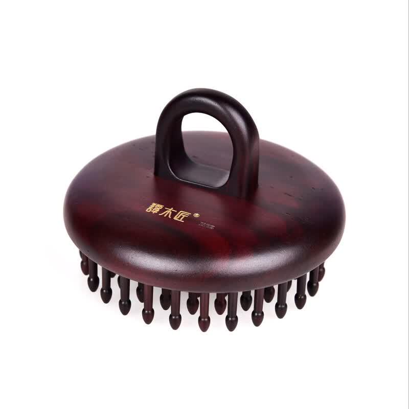 Tan Mujiang HSZ Natural Wooden Massage Comb