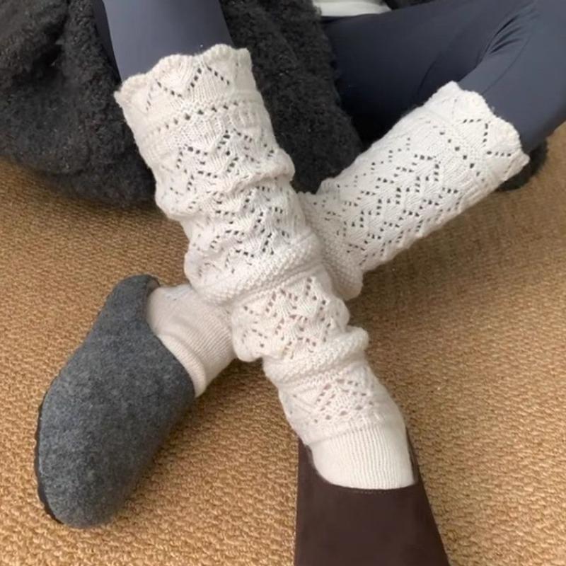 

Женские осенне-зимние модные длинные носки в новом балетном стиле 1 pair бежевый