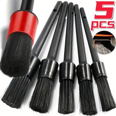 5 stücke Auto Waschen Pinsel Detail Kleine Automotive Innen Reinigung Werkzeuge Klimaanlage Air Outlet Reinigung Pinsel