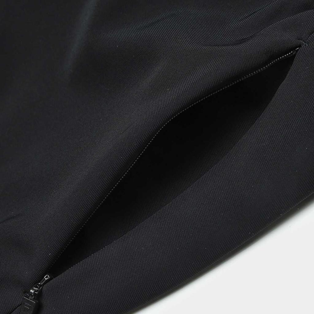 FILA Fitness Series Simple Brand Logo Comfortable Fleece Knit Sports Pants Men bottoms Deep-Black A11M511613F-BK