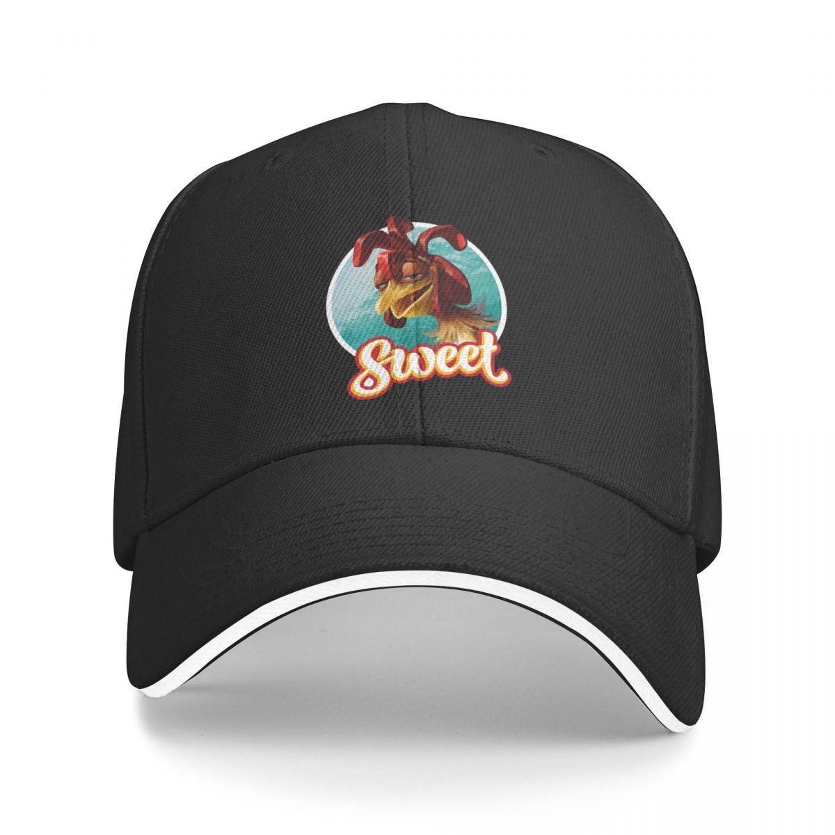 

Chicken Joe Surfs Up - Sweet Surf Baseball Caps Snapback Fashion Baseball Hats Breathable Unisex Customizable Polychromatic
