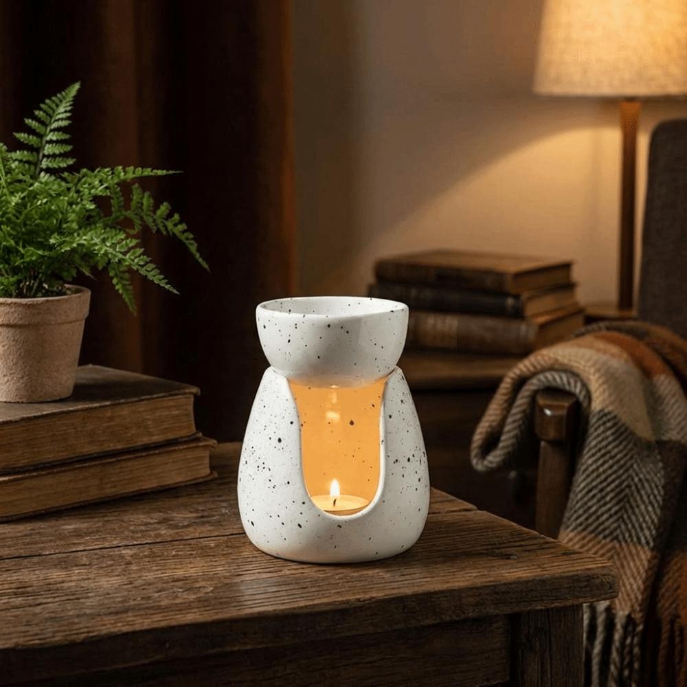 Handmade Fragrance Stove Heat-resistant Candle Essential Oil Burner  Yoga Room