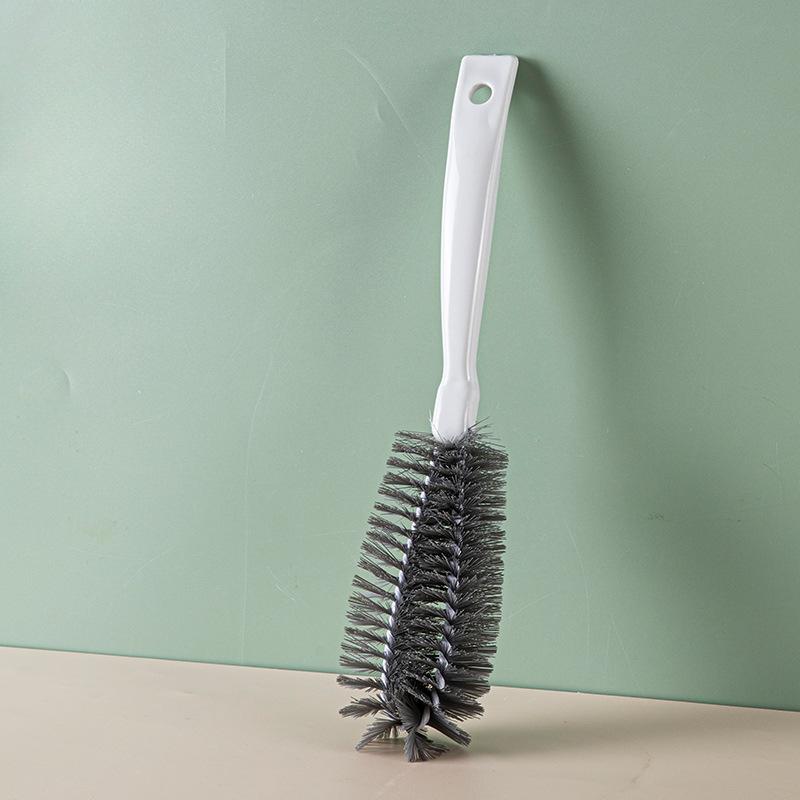 

Cleaning Brush Sink Brush Long-handled Baby Bottle BrushThorough Cleaning Brush Sink Dirt Cleaning Brush білий
