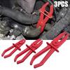 3Pcs/Set Car Hose Tube Clamp Pliers Tool Brake Fuel Water Line Clamp Pliers for Car Repair Hose Clamp Removal Hand Tool