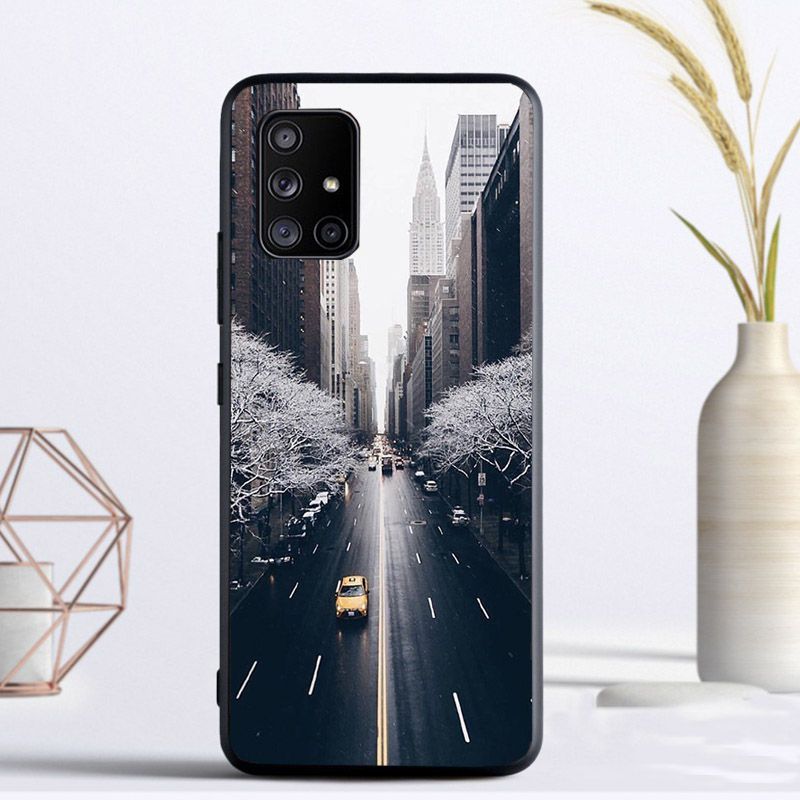 YORK CITY Phone Cover For Samsung Galaxy A13 A53 A11 A12 A32 A22 A52S 5G A10S A41 A42 A33 A20E A30S A40 A51 A71 A21S Cases