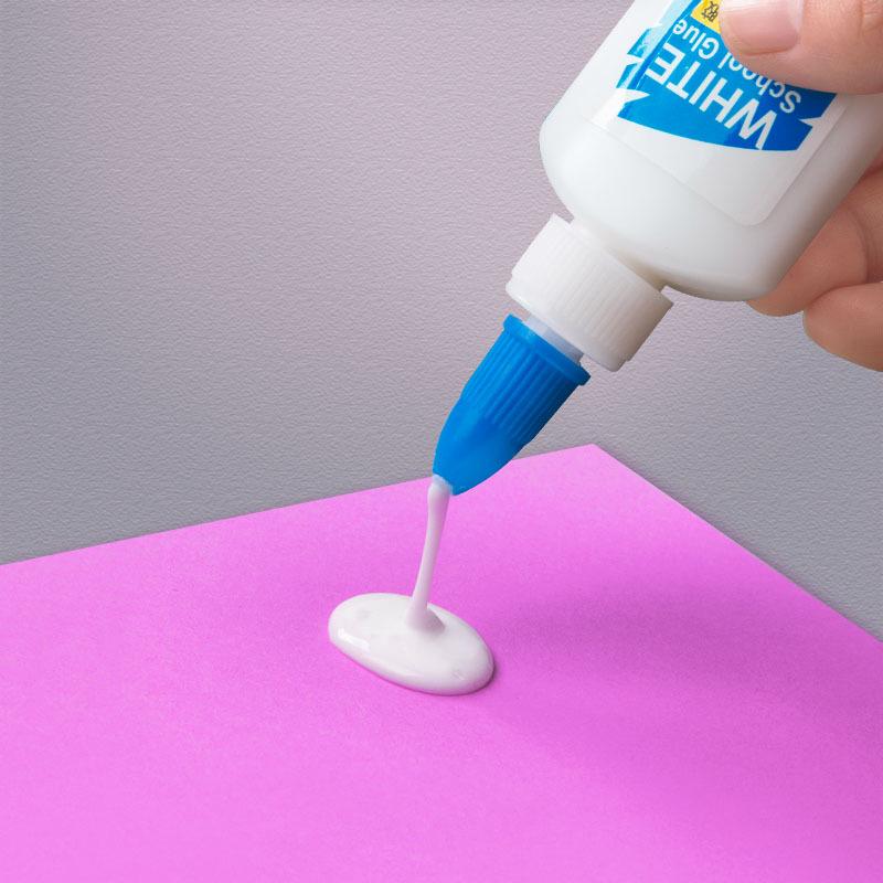 Large White Quick-Dry Kids' Craft Glue - Ideal for Kindergarten & DIY Woodworking