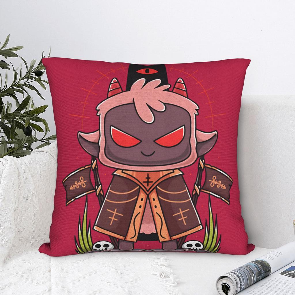 Join the Cult Pillow Case Cult Of The Lamb Comfy Pillow Cover For Couch Sofa Bedroom Kawaii Cushion Cover