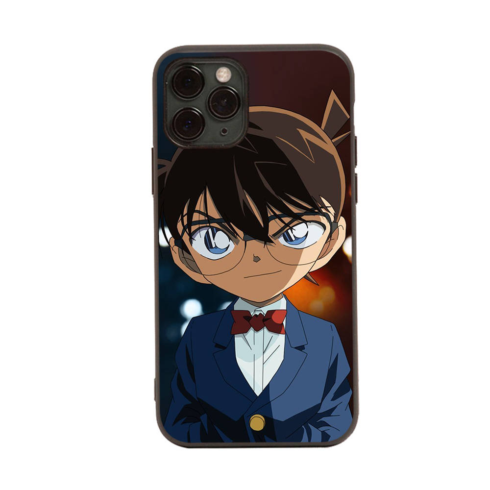 

Чехол для Samsung A04 A14 A23 A34 A54 M23 M33 M52 M53 Realme 10 9 C30S C35 C55 VIVO Y02S Y21 Y51 X80 Pro Прозрачный чехол WI89 Детектив Конан Samsung Note 10 Plus олений