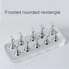 Durable Acrylic Nail Art Practice Stand Magnetic Fingernail Display Holder for False Nails