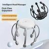 Electric Scalp Massager Head Massage Machine Intelligent Vibrating Stress Relax With 5 Modes 360 Degree Hair Massager