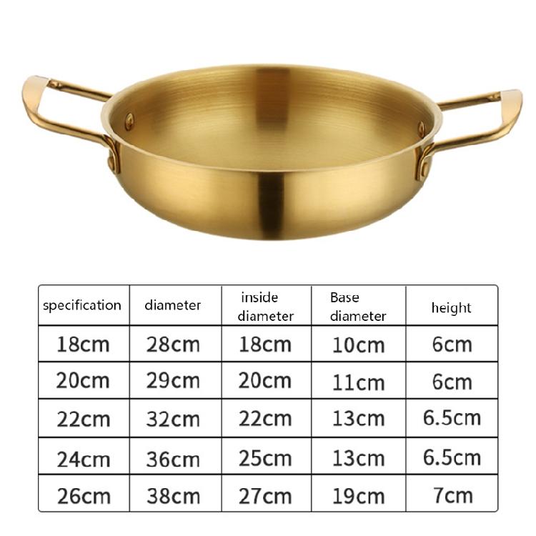 Cooking Pots Korean Ramen Noodle Pot Fast Heating for Kitchen Cookwares for Soup