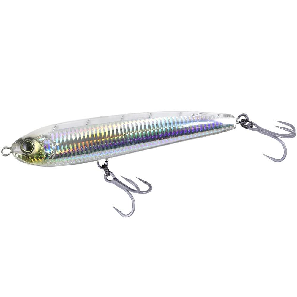 DUEL Hardcore Bullet Dive 140mm Floating Lure Saltwater Clear Flash [Fishing Tackle, Fishing] F1222-HTMF