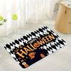 1PC Halloween Pumpkin Kitchen Rug Non-Slip Door Mat Pop Design Bathroom Rug Bath Mat Carpet for Home Sink Laundry Decor