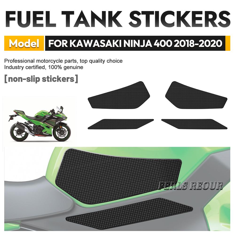 Motorcycle sticker Reinforced Edge Silicone Tank Protector for KAWASAKI NINJA 400 2018-2020 Motorcycles