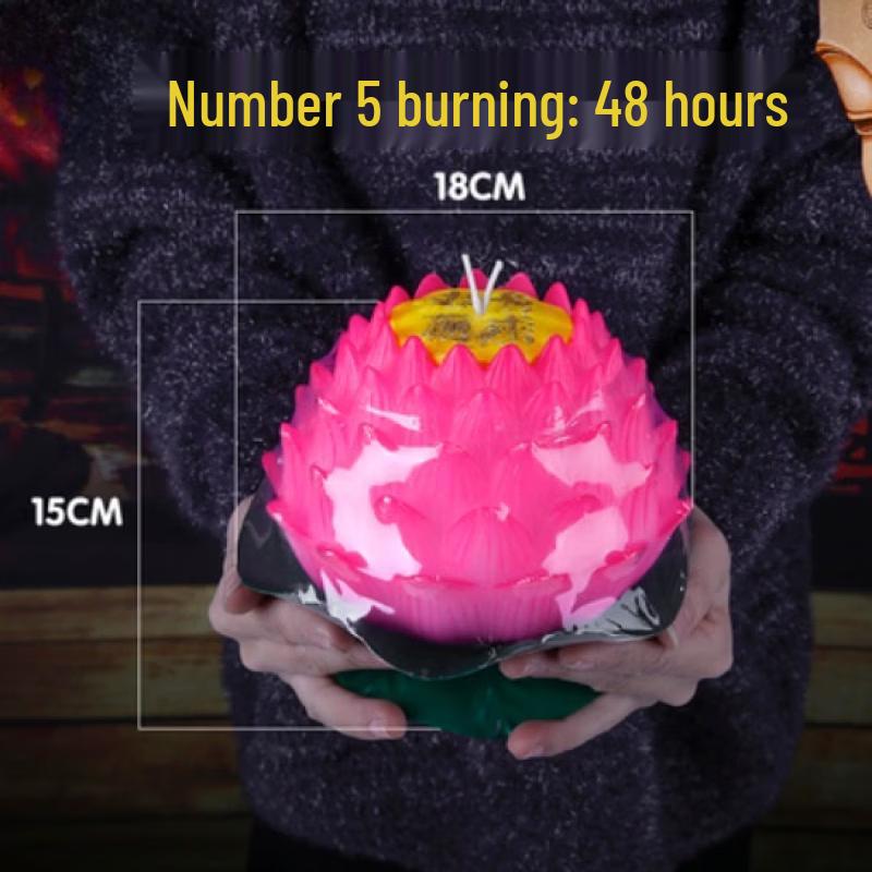 Свеча Handun  Золотой Лотос - Свет Будды