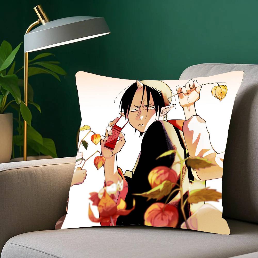 Hozuki's C-Coolheadedness Anime Pillow Case Home Decor Throw For Sofa Bed Car Room Decor Gift Idea