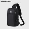 Waterproof Ox Cloth Men's Crossbody Bags oulder Bag Multi-Functional Busin Bag Small Chest Bag Wear-Resistant Bags