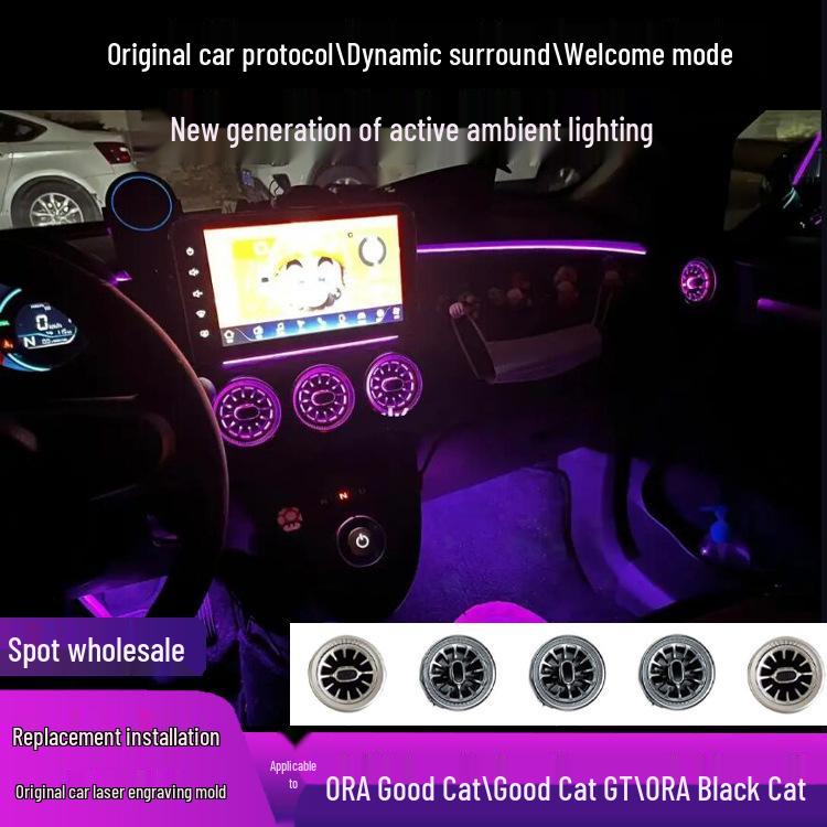 ORA Good Cat/Black Cat Dynamic Ambient Light Car Kit