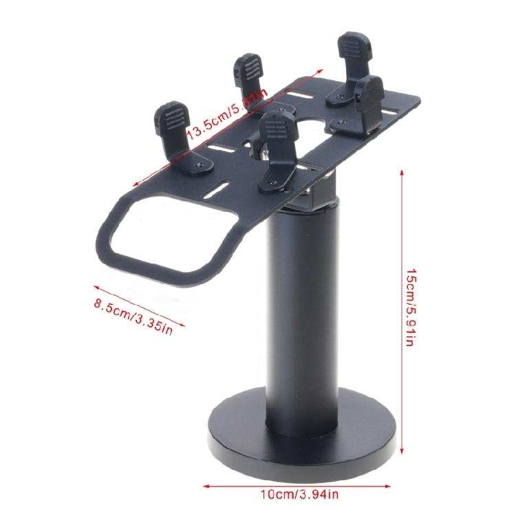 POS Machine Display Bracket Stand Retail Shop Adjustable Card Terminal Stand With Concealed Cable Channel