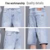 Jeep Men's Spring/Summer Retro Denim Mid-Length Shorts